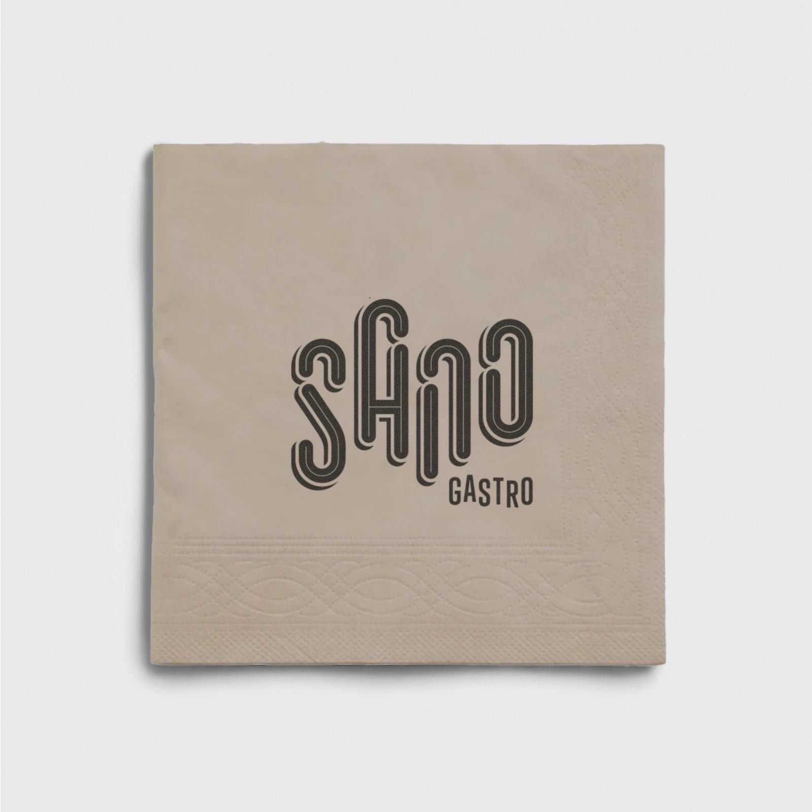 25 x 25cm Napkin - 2 Layer - Kraft