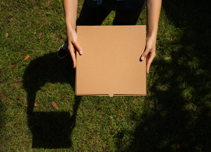 Custom Pizza Boxes - Digital Print - White