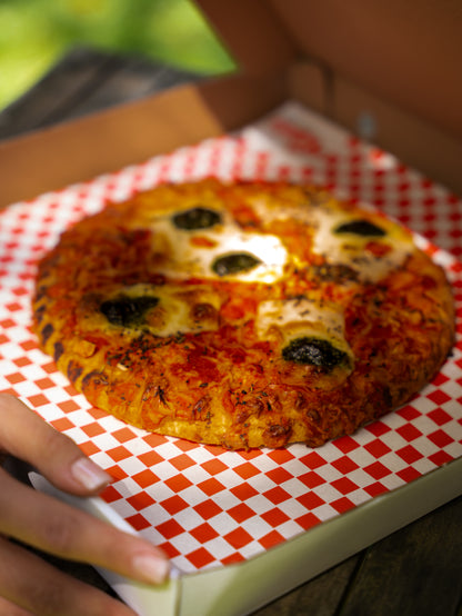 Custom Pizza Boxes - Digital Print - White