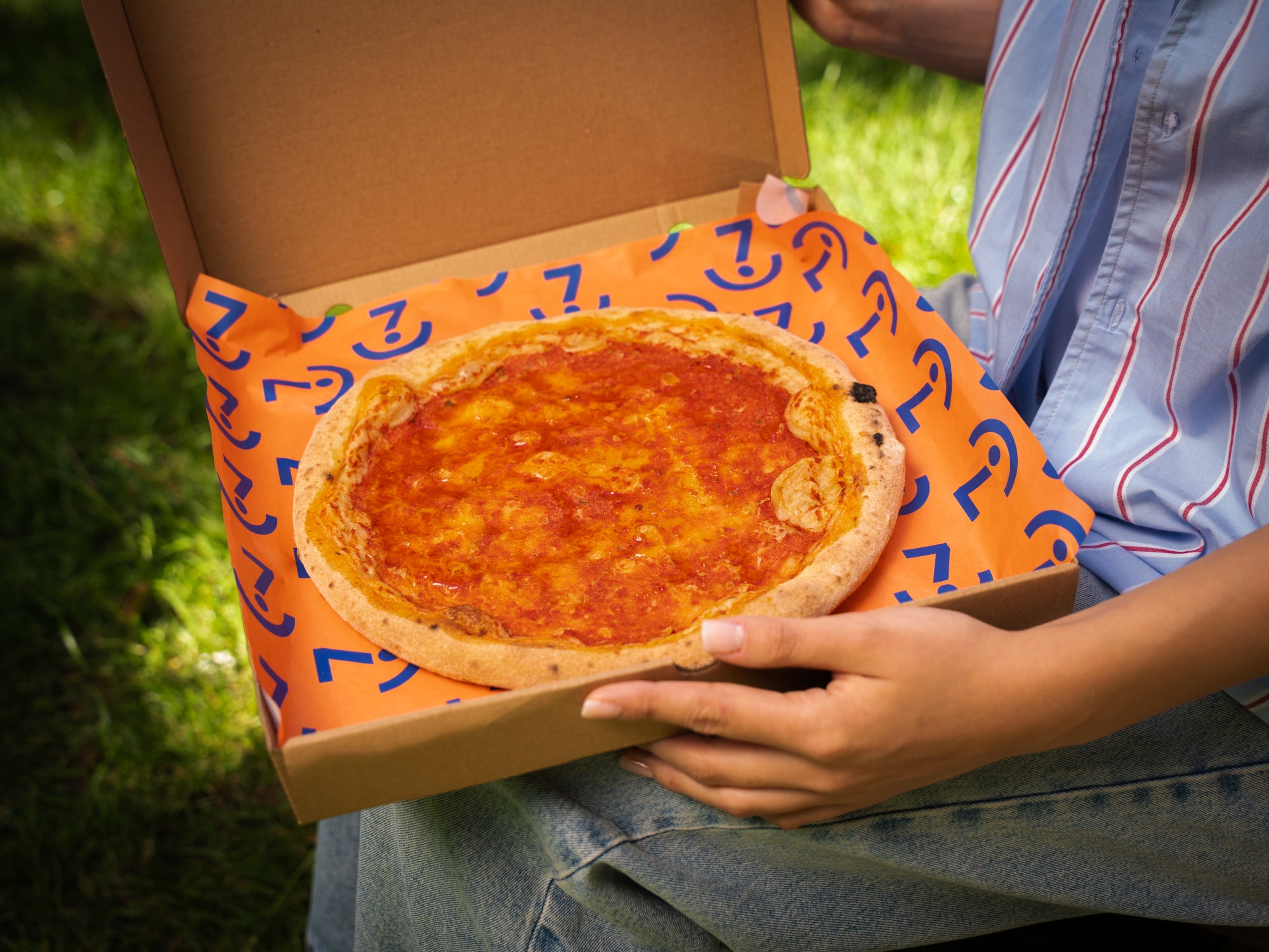 Custom Pizza Boxes - Digital Print - Kraft