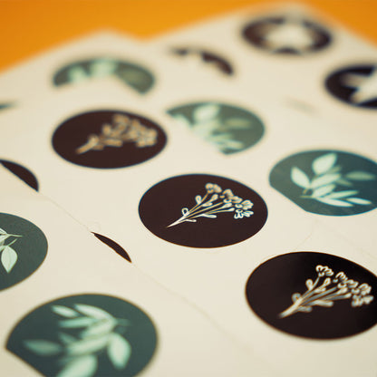 Custom Oval Stickers