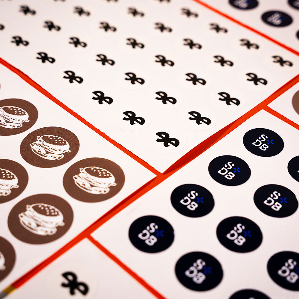 Custom Oval Stickers