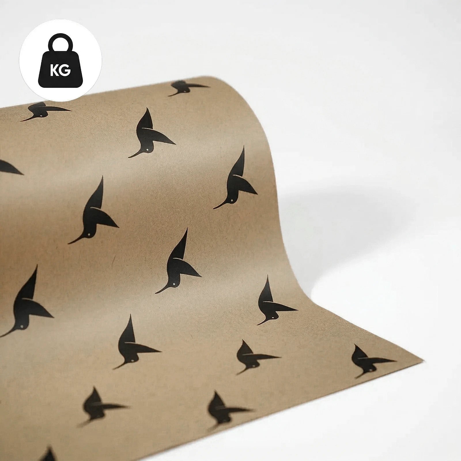 Wholesale Greaseproof Paper by Kg - Brown - 1 Colour Custom Printing