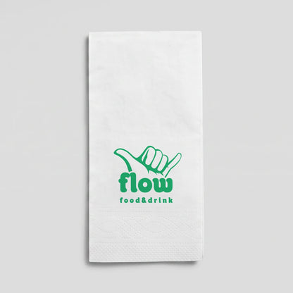 10 x 10 cm Cocktail Napkin - Airlaid