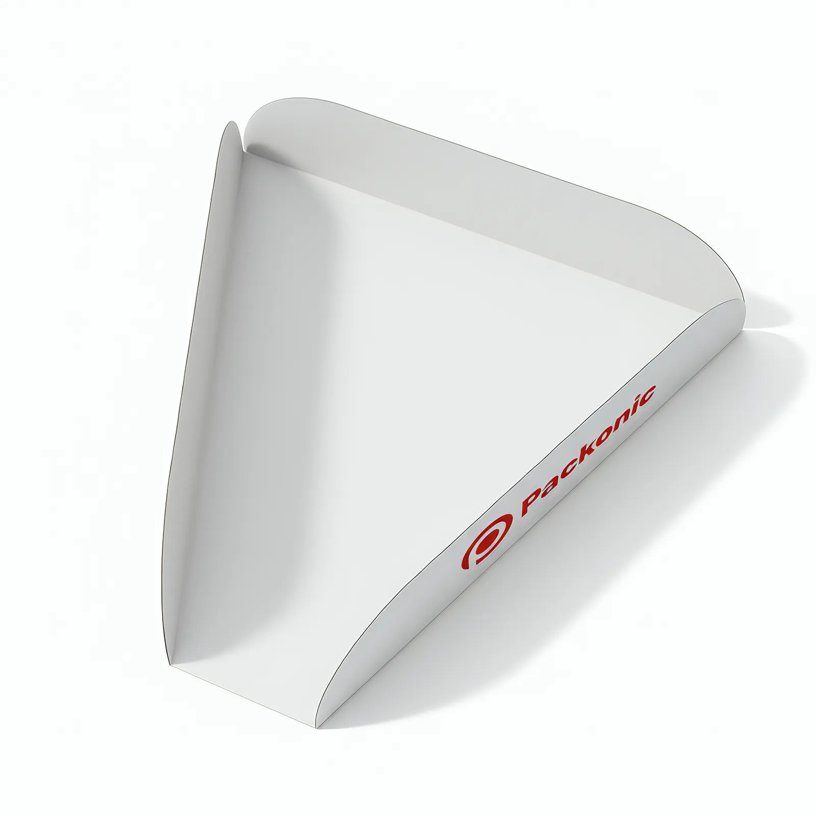 Custom Printed  Pizza Slice Tray - White