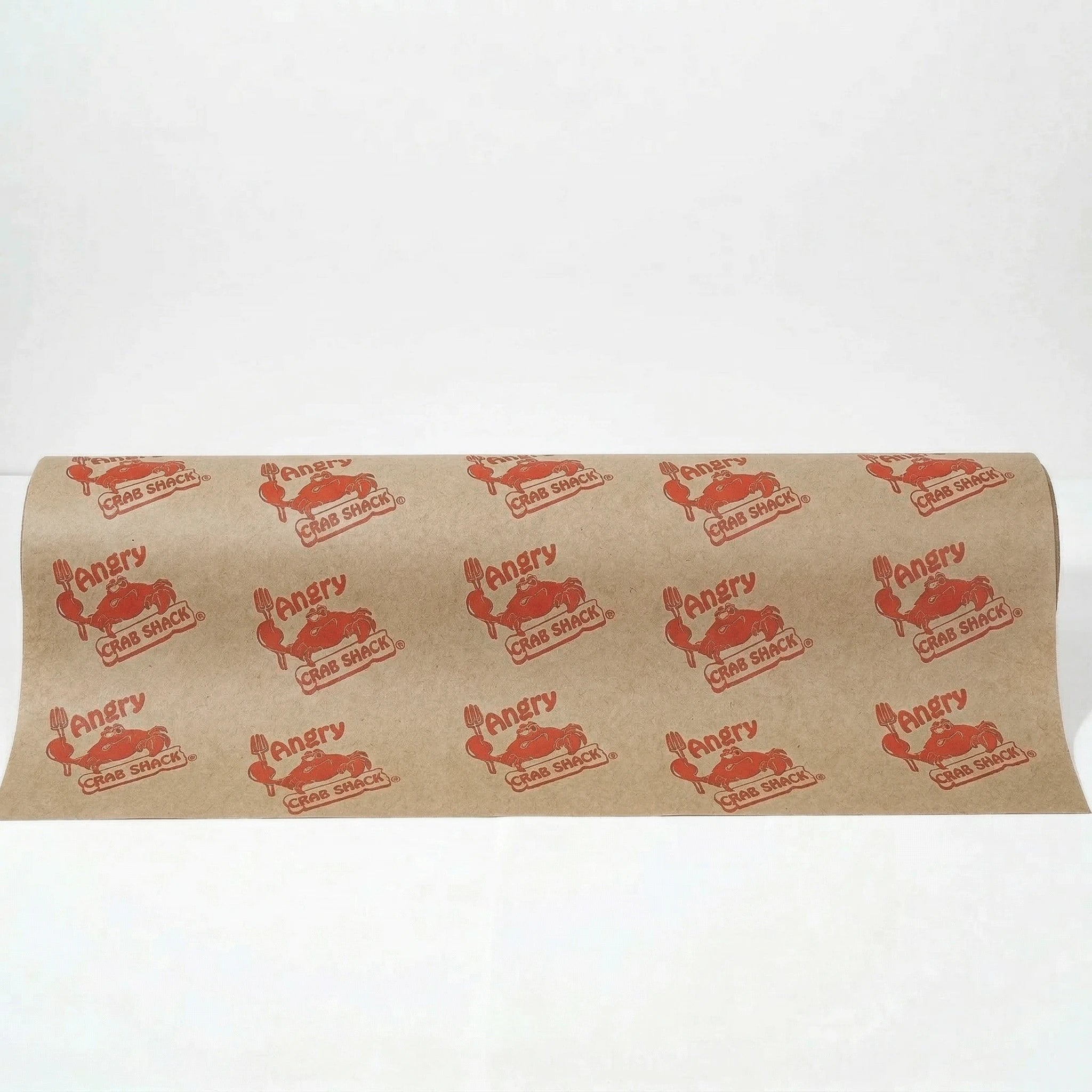 Printed Roll Greaseproof Paper - Brown - 1 Colour Custom Printing