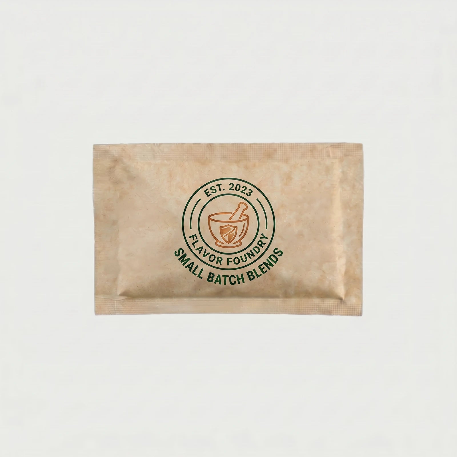 Custom Printed Wet Wipes - 100 x 60 mm - Kraft
